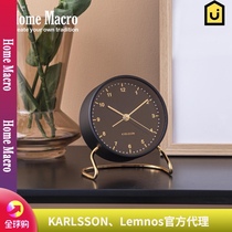 Spot Dutch KARLSSON Fashion Digital Alarm Clock Nordic Simple Modern Model Room Golden Fashion Taiwan Clock