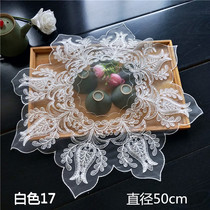  European-style lace multi-purpose square cover towel Tea tray tea set Microwave oven rice cooker universal cover towel dustproof cloth Western towel