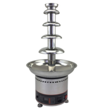 Gifkon digital display commercial chocolate fountain machine waterfall JFK5 layer chocolate fountain machine chocolate spray tower