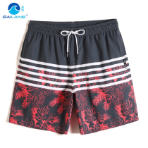 Gailang summer Men quick-drying beach pants summer sports big pants loose flat corner swimming pants seaside resort shorts tide tide