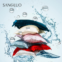  SANGLUO SANGLUO silk pillowcase double-sided protein beauty pillow towel embroidery hand gift Mulberry silk