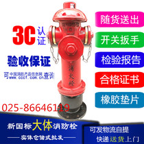Fire hydrant 100 fire hydrant column above ground fire hydrant DN100 fire hydrant SS100 65-1 6 five copper