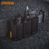 Outstanding tactical triple bag 9mm magazine quick pull sleeve g18 cartridge molle sub-bag vest accessories equipment