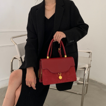 Bag 2021 New Fashion Women Red Wedding Bags Bride Bags Large Capacity Atmosphere Hand bag niche Wedding