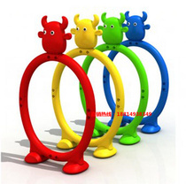 Kindergarten Bighorn bull drill ring Sensory training equipment Arch toys Childrens sports outdoor products Crawling tunnel