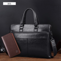 Clear Cabin Kangaroo Men Bag Business Handbag Handling Briefcase Single Shoulder Bag Cross Section Travel Casual Computer Bag