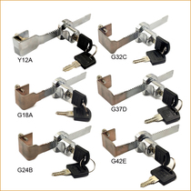 Glass door lock modification shift door lock wardrobe door kitchen door lock door lock custom and width