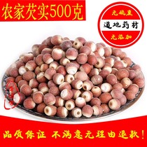 Farmers self-produced Cishi Zhaoqing Gorgon owe real dry goods 500g non-Tongrentang new Gorgon barley tea