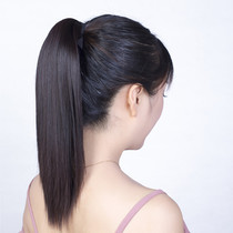 Wig ponytail female long straight hair fake ponytail grab clip strap wig female hair invisible no trace natural simulation hair