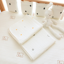 Crib sheets Newborn cotton quilted mattress Kindergarten baby children splicing bed can be customized bed mattress