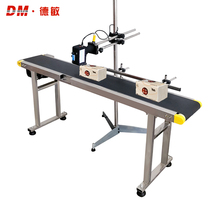 Demin online inkjet printer adjustable speed automatic inkjet printer conveyor station laser coding machine assembly line conveyor belt