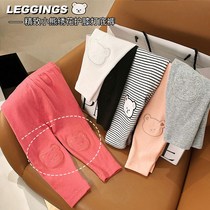 Baby girl pants 2021 new autumn pants women baby knee foreign style leggings