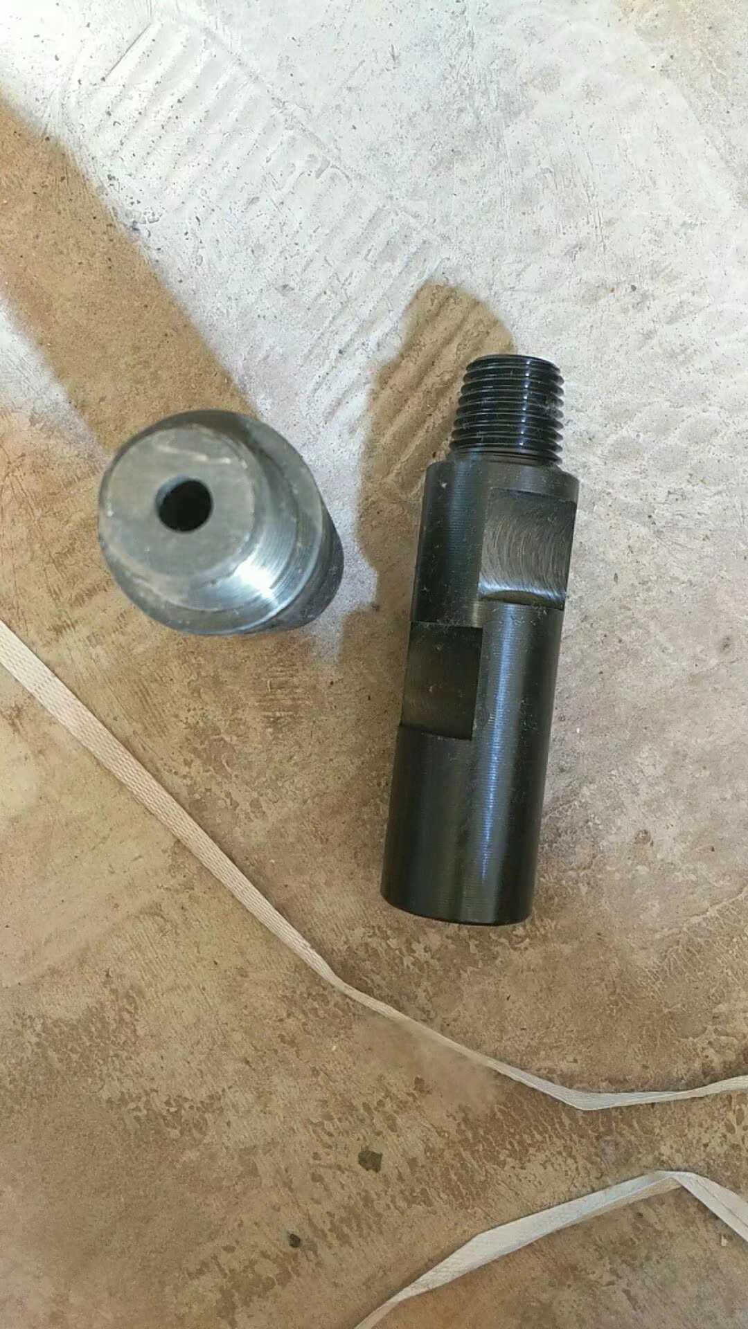 Geological drilling rig drill pipe diameter lock connector change wire joint drop bead joint head connector freight to pay