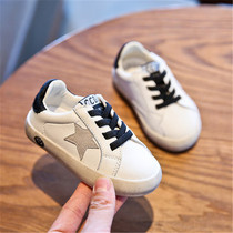 British Next Road baby toddler shoes baby soft bottom spring and autumn 0-3 year old non-slip boys and girls white shoes