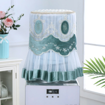 New lace embroidered European drinking water cover dust cover living room household drinking machine bucket cover modern simple cover towel