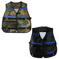 Childrens camouflage tactical vest soldiers vest CS battle chicken equipment six-one childrens performance uniforms military training props