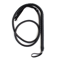 Shepherd long whip pu black whip cos Knight equipment jk photo props lolita small fitness loose whip