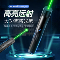 Nuo is green laser light high-power usb charging and selling sand table infrared starry long-range driving school coach uses strong light flashlight laser light pointer to indicate teasing cat outdoor fingerprinting pen