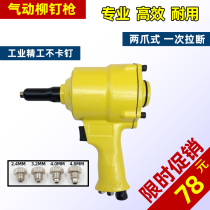 Pneumatic nail gun riveting gun blind rivet industrial grade 2 4-4 8 rivet pliers two Claw gun type riveting machine