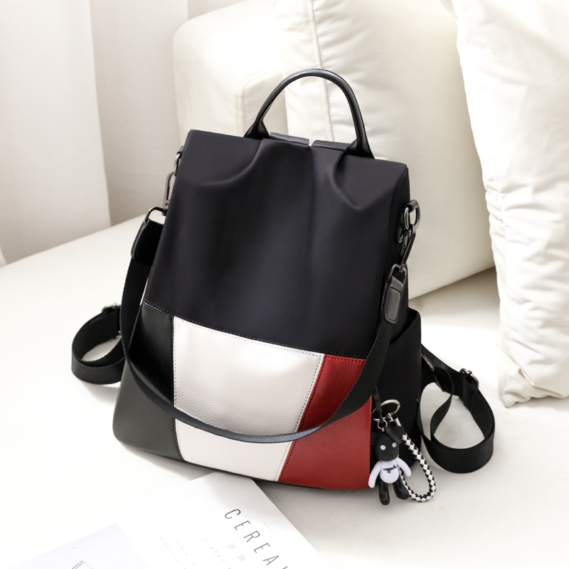 Oxford shoulder bag women 2019 new Korean fashion 100-pack schoolbag anti-theft Canvas Backpack women's bag