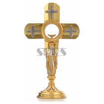  Catholic Relics Italian Church Liturgical Supplies Cross Eucharist Light Monstrance 50cm