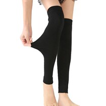 Cotton socks set knee pads female thin breathable knee calf winter air-conditioned room warm old cold leg leg guard artifact