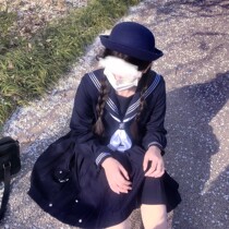 JK uniform skirt Day school for Yang Chaoyue The same Tibetan blue three basic models navy collar sailor uniform student uniform