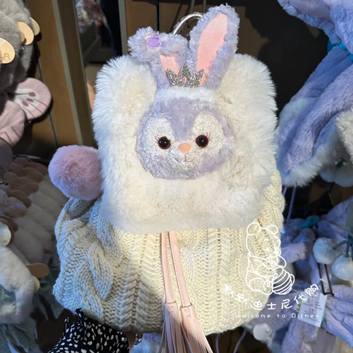 Дисней, трикотажный мультяшный школьный рюкзак