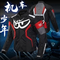 BERIK big-eyed motorcycle riding suit mens summer anti-fall and anti-wind car suit mens four seasons warm knight equipment