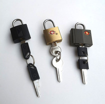 Luggage bag lock small cabinet padlock gym anti-theft lock student mini drawer wire lock TSA Customs lock
