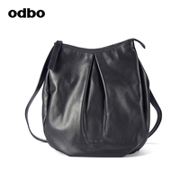 odbo Odibio summer new original designer large capacity casual shoulder cow leather backpack
