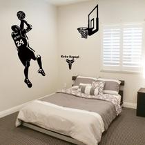 Dream Art Basketball star Kobe James Shooting poster Wall Sticker Inspirational Dormitory Bedroom Bedroom wall top