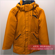 Ann stepped 152041911-1 shuttle weaselwear style large pocket orange down clothing can be removed and warm male mid-length