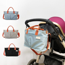 Mommy Bag Day Department Summer New Fashion Travel Light Trumpet Hand single shoulder inclined satchel mother and mother to be produced