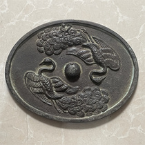 Antique copper mirror classical old mirror collection antique Ming and Qing Guo cosmetic mirror bronze mirror new