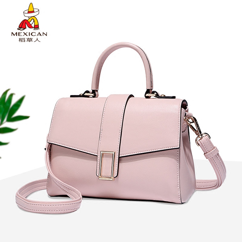Scarecrow women's handbag fashion Korean version of simple and high-level sense small bag women's new single shoulder inclined bag in 2019