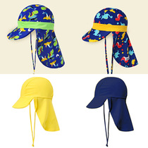 Childrens sun hat nap cap sun protection cap baby sun hat devil uv anti ultraviolet Island sunscreen hat