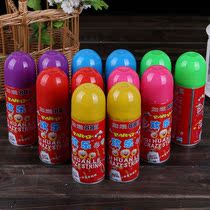 Marriage receiving kiss spray ribbon silk hand-held color bar spray snowflake spray snow spray color spray tube salute wedding