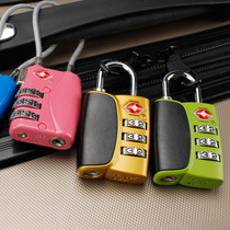 Luggage TSA Customs lock leather case strap accessories consignment padlock anti-theft lock suitcase combination lock