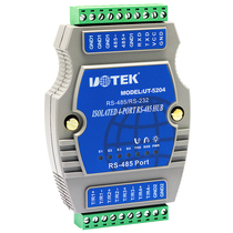 Yutai 232 turn 4 Port RS485 hub photoelectric isolation lightning protection rs485 distributor UT-5204