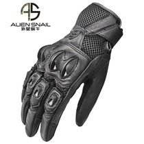 Alien snail summer breathable ventilation protective gloves motorcycle retro racing car gloves men and women t2