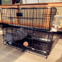 Dog cage Indoor medium-sized small dog French bucket Teddy Shiba Inu Dog cage Outdoor pet cat cage Home villa