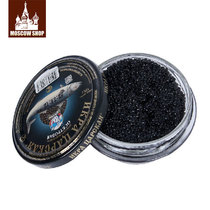 Imported Russian black caviar Tsar brand non-natural sturgeon seed sauce sushi platter Synthetic caviar canned 105g