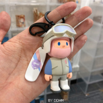FARMER BOB racing boyfriend mountain color blind box car keychain out of print ins pendant custom gift