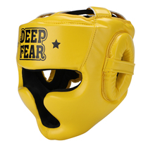 DF lightweight head guard vision wide boxing Muay Muay fighting helmet head defender DFHG1 DEEP FEAR