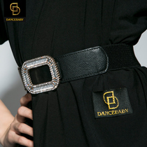 Dancebaby Latin Dance Accessories Womens Modern Dance Belt Skinny Fashion Joker Belt DAPS11