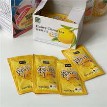Korean imported snack Green tea garden Classic rich honey grapefruit tea Pulp concentrated liquid Concentrated instant drink