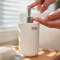 bdo creative hotel household Press hand sanitizer lotion shampoo shower gel creative bathroom bottle
