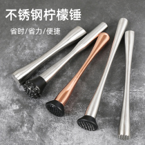 Stainless steel mashed lemon mash crushed crushed crushed and crushed ice rink crushed ice mash crush mashed garlic bar counter mojito ice hammer