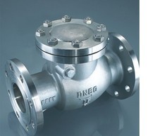304 stainless steel check valve H44W-16P swing flange check valve DN100 valve DN50 65 80